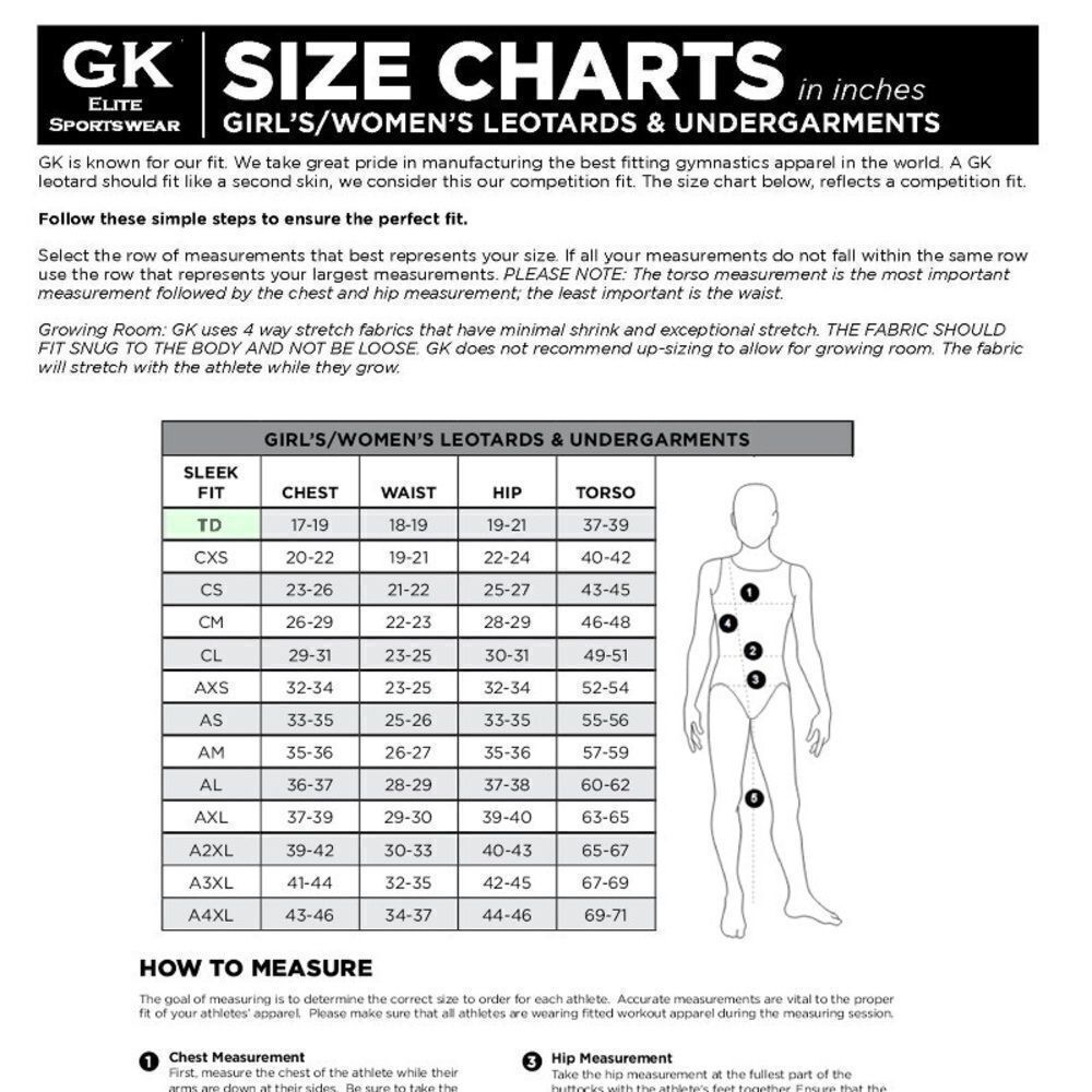 GK elite gymnastic competition leotard 3/4 long sleeve blue silver rhinestone SA - Picture 12 of 12